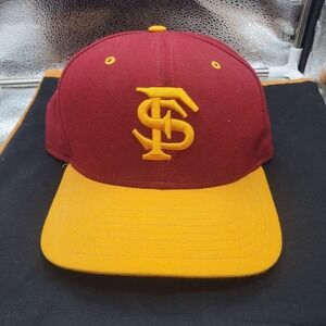 VTG Florida State Seminoles Hat Cap Snap Back One Size Red NCAA New Era Football